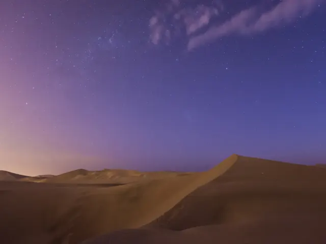 Dunas del desierto de Huacachina