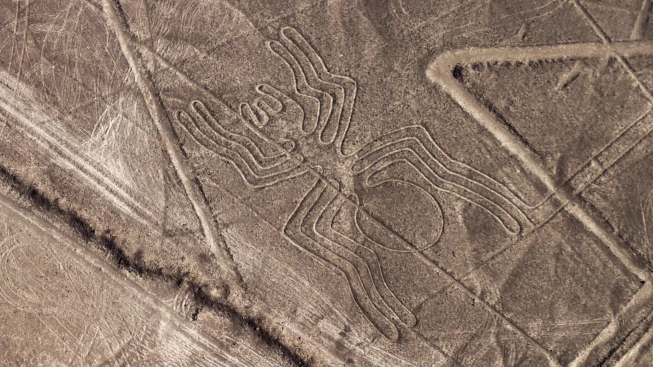 Geoglifo de La Araña en las Líneas de Nasca