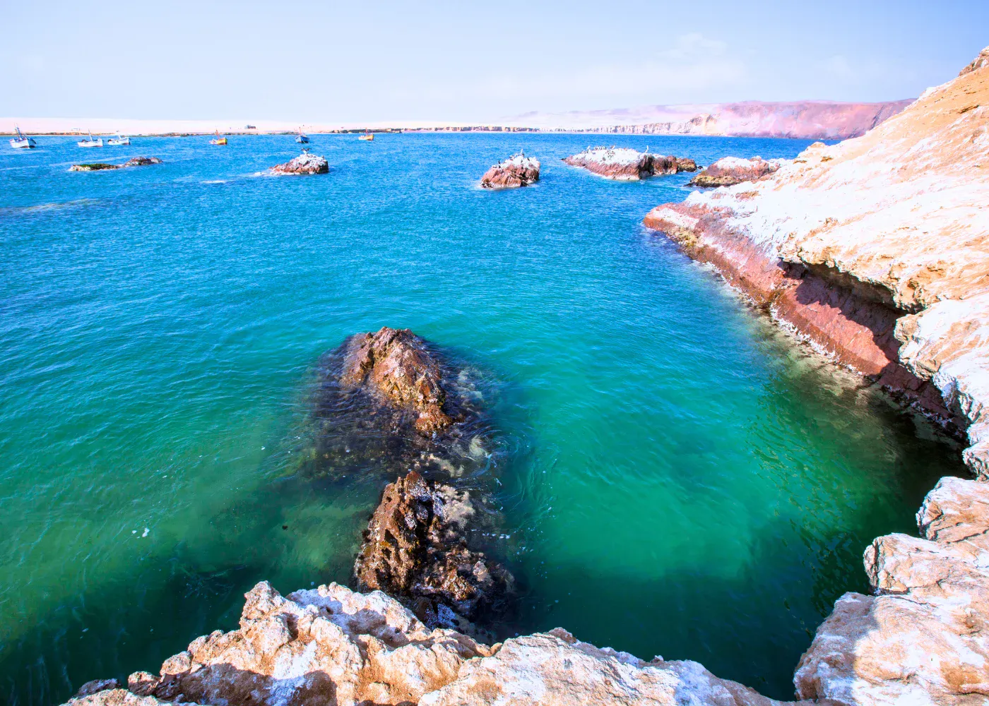 Playas y acantilados de la Reserva Nacional de Paracas