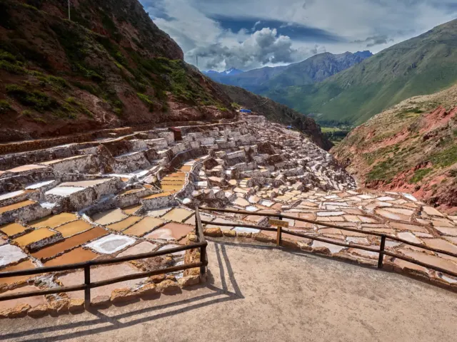 Pozas de sal de las Salineras de Maras